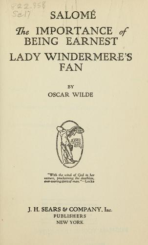 Oscar Wilde: Salomé (1900, Modern Library)