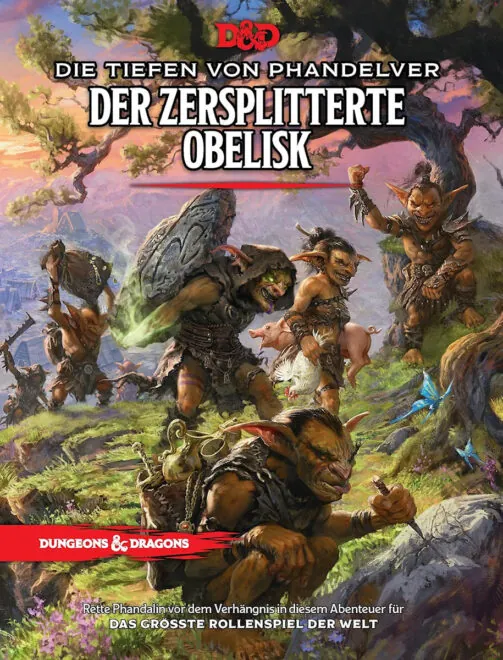 Die Tiefen von Phandelver: Der Zersplitterte Obelisk (Hardcover, deutsch language, Wizards of the Coast)