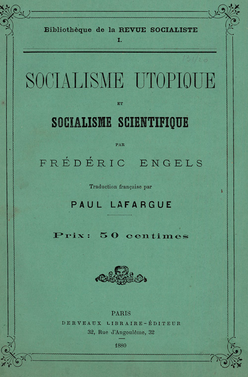 Friedrich Engels: Die Entwicklung des Sozialismus von der Utopie zur Wissenschaft (German language, 1955, Dietz)