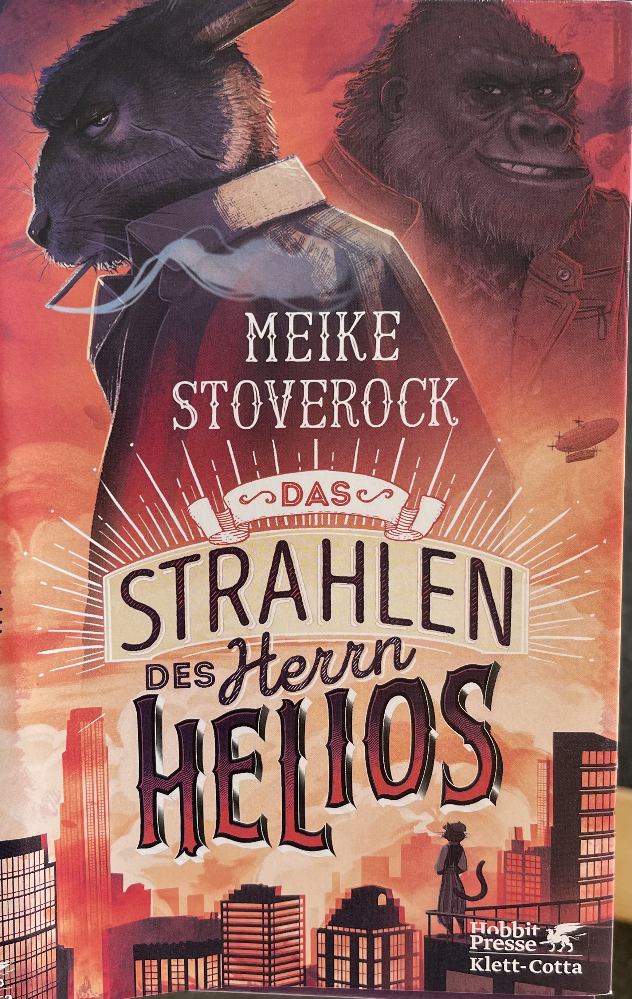 Meike Stoverock: Das Strahlen des Herrn Helios (Deutsch language, Hobbit Presse Klett-Cotta)