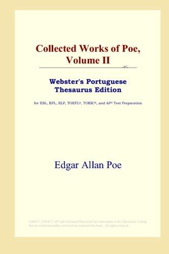 Edgar Allan Poe: Collected Works of Poe, Volume II (Webster's Portuguese Thesaurus Edition) (Paperback, 2006, ICON Group International, Inc.)